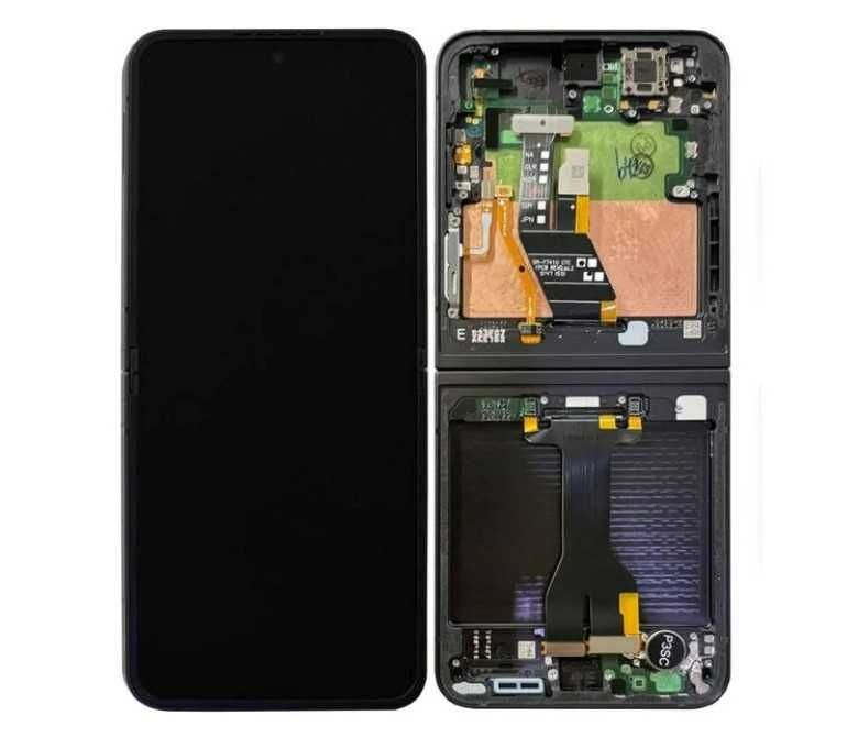 Нов Оригинален LCD Дисплей Service Pack за Samsung Galaxy Z Flip 6 5G F741 / Black / Гаранция / GH82-35014E / GH82-35013E /