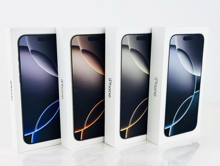 НОВ! Apple iPhone 16 Pro 128GB Desert / Natural / Black / White