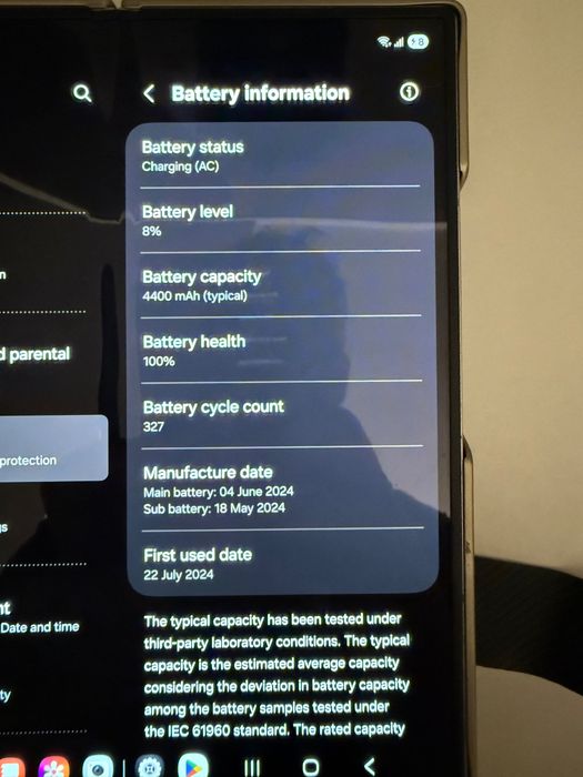 Samsung Z Fold 6 Silver 12GB RAM 512GB памет