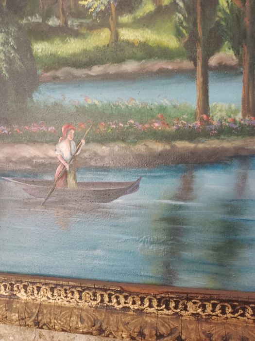 Tablou vechi găsit în pod