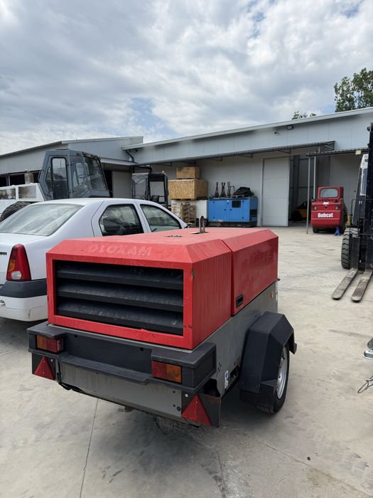 Motocompresor Doosan 7/53 5m3/minut 2017 992 ore Kaeser Atlas Copco