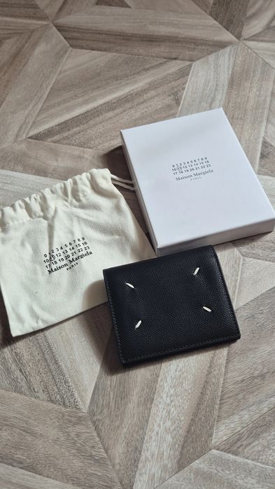 Portofel Maison Margiela Grained Leather Bifold