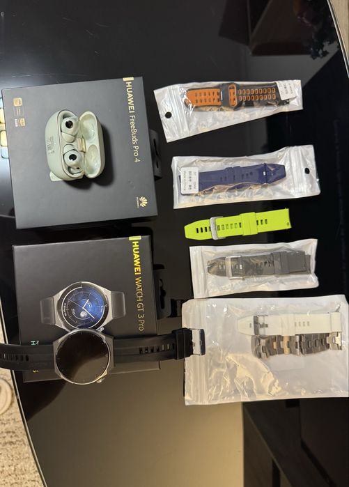 Huawei WATCH GT 3 Pro + FreeBuds Pro4