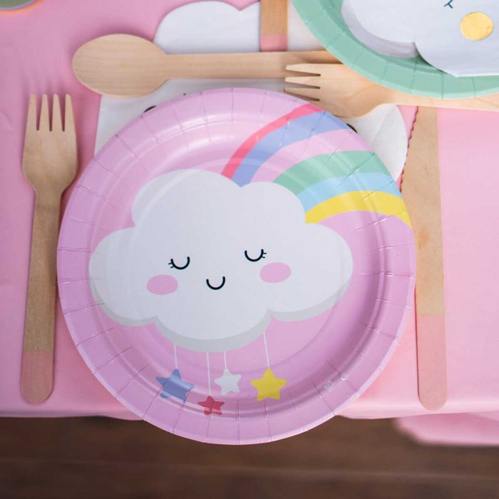 Декор Облаче за детски рожден ден, изписване или кръщене - под наем