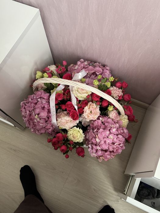 Цветы букет  свежие