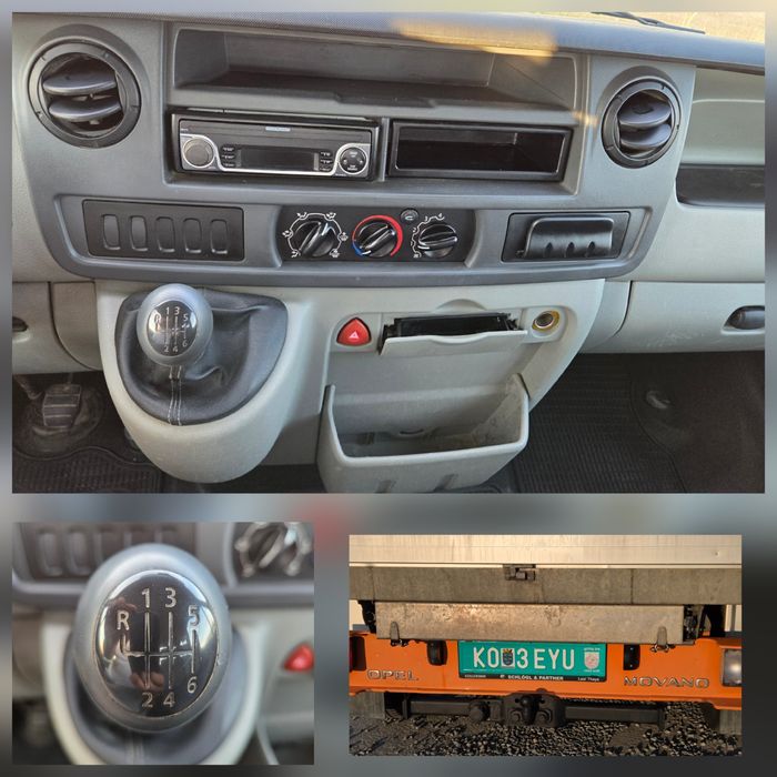 Opel Movano - 2.5 diesel - 7 locuri + bena 290cm