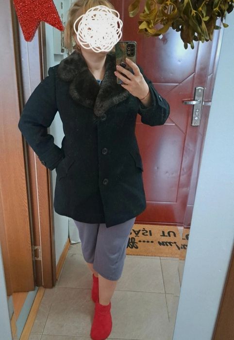 Palton gros din lana