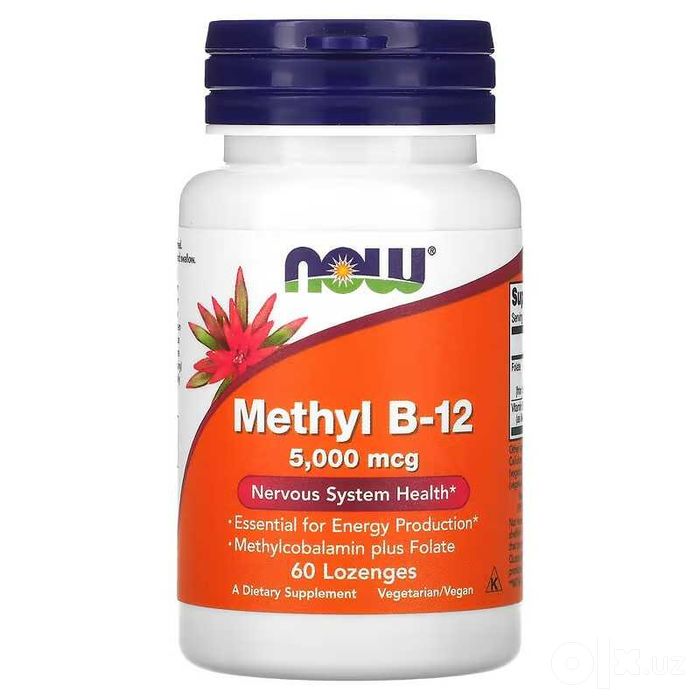 NOW Foods Methyl B-12 Метил B 12 NOW metil метил Б12 B12