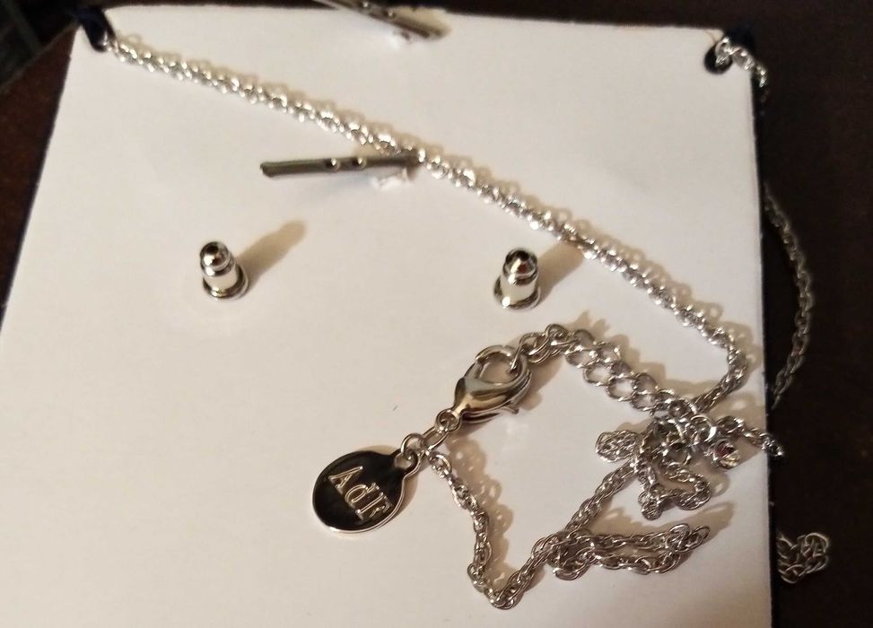 Колие и обици Сваровски - ЧЕРЕН ОНИКС