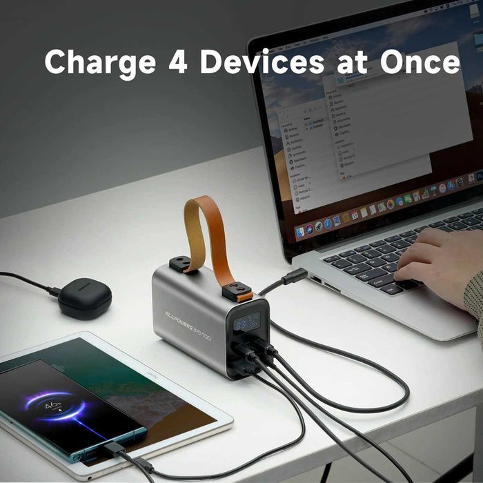 ALLPOWERS PB100 – Power Bank 100W 24000mAh за лаптоп, телефон, таблет