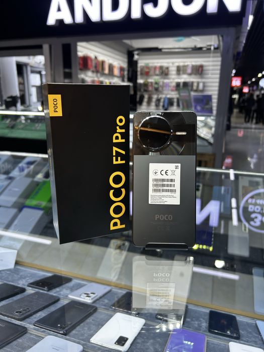 Poco F7 Pro  holati yangidek 100 yomkost Full komplekt 12/512