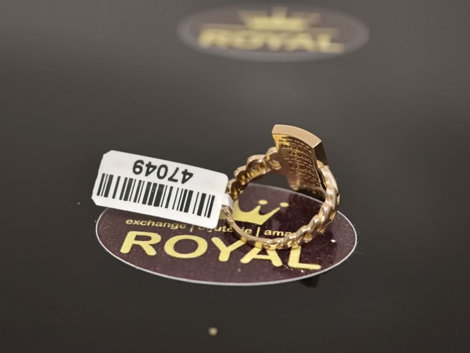 Bijuteria Royal: Inel aur 14k/3.24 gr