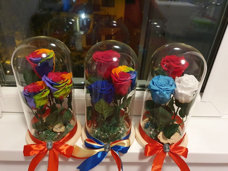 Cadou ideal trandafir criogenat cu o lunga durata de viata