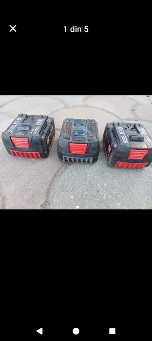 Vînd acumulator/ baterie Bosch  profesional GSR 14,4V-LI .Tel [hidden