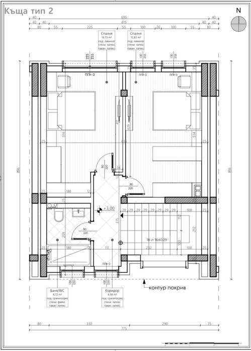 Продава се Къща в Карлово - 171 кв.м за 762 €/кв.м - Снимка #11