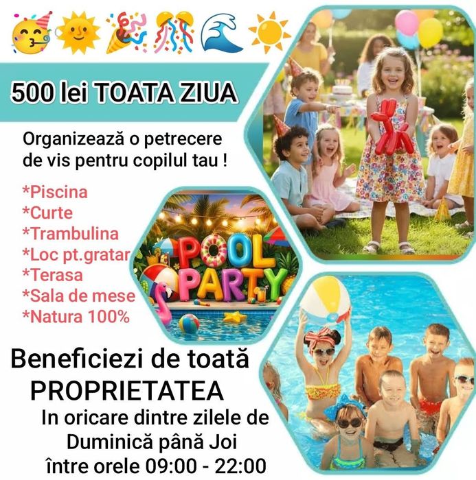 Loc de joaca pentru copii la Cabana