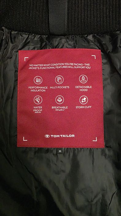 tom tailor puffer with hood - jachetă de iarnă