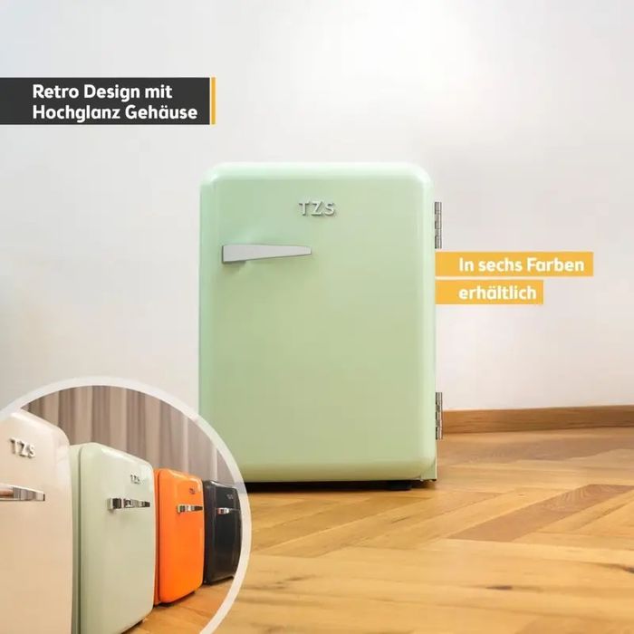 Ретро мини хладилник 40 L Silent