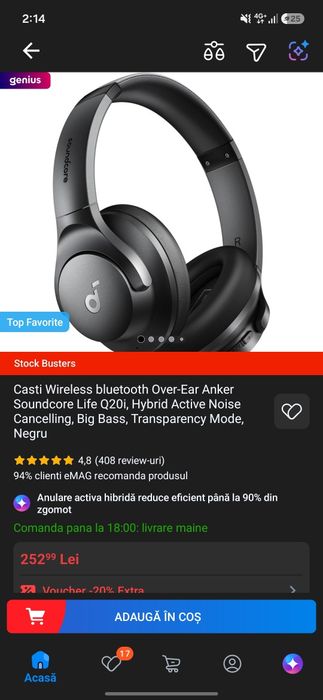 Anker Soundcore Q20 i