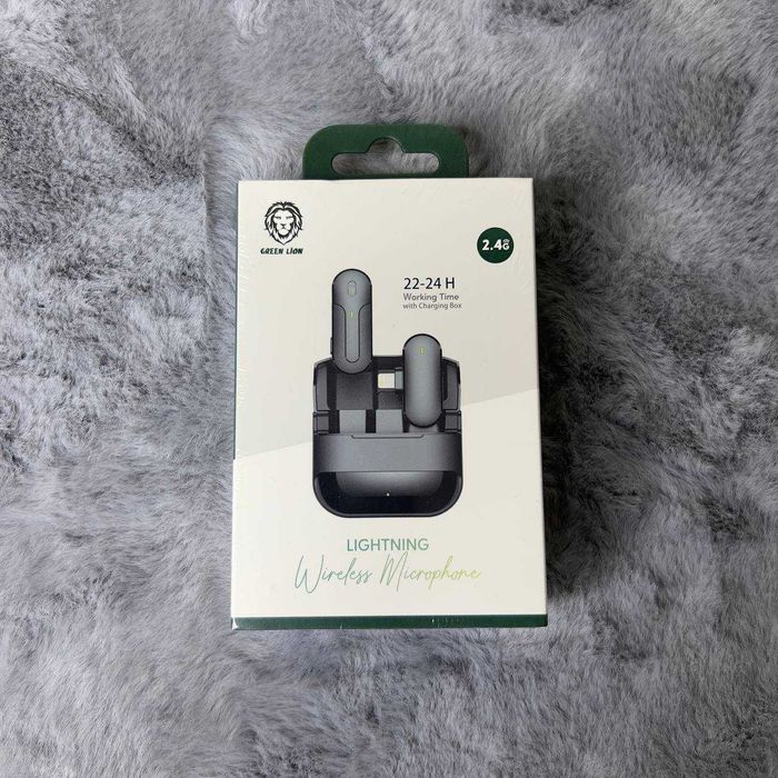 Microphone петличный микрофон беспроводной микрофон Green Lion