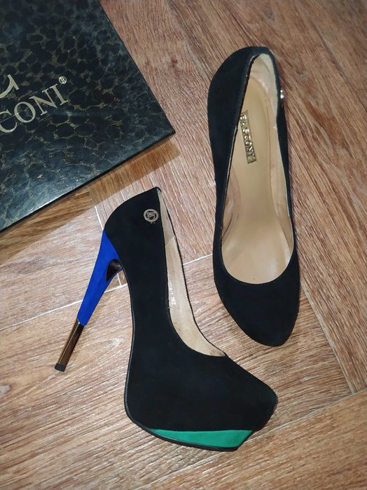 Шикарные туфли н. замшивые BASCONI