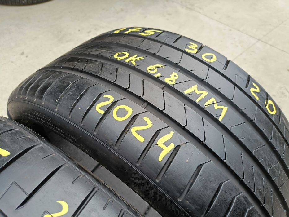 Doua anvelope de vara 275 30 20 pirelli p zero p z4 6,8 mm dot 2024