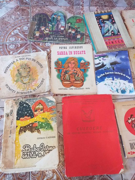 Carti vechi: Baba iarna intra-n sat,Povesti/Povestiri,anii 1970-60