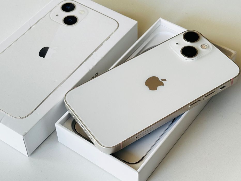 Iphone 13 Mini 128GB White 100% Батерия! Гаранция 6 месеца