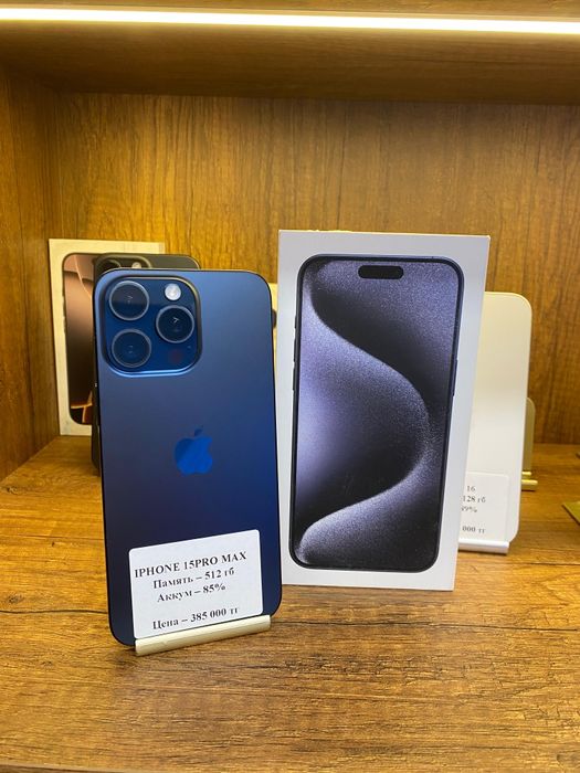 IPhone 15 Pro Max 512gb 85% с коробкой Рассрочка 0 0 12