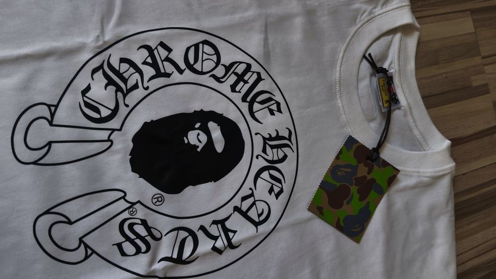 Bape X Chrome Heart Tee