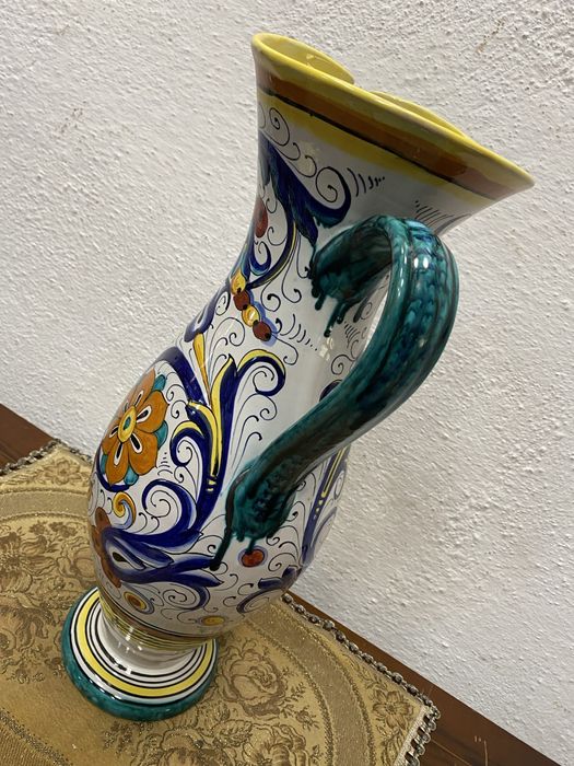 Голяма италианска порцеланова ваза