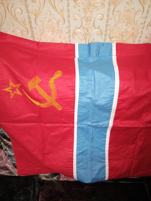 Флаг Узбекской ССР