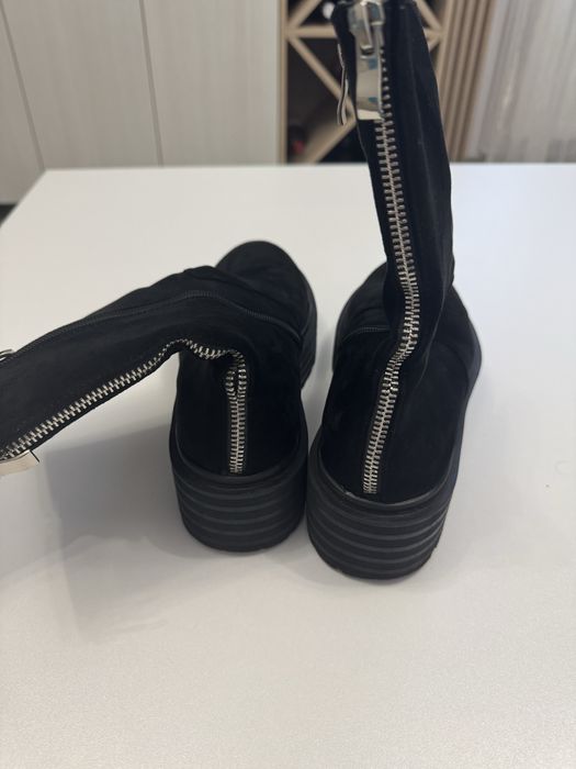 Cizme piele intoarsa Benaza