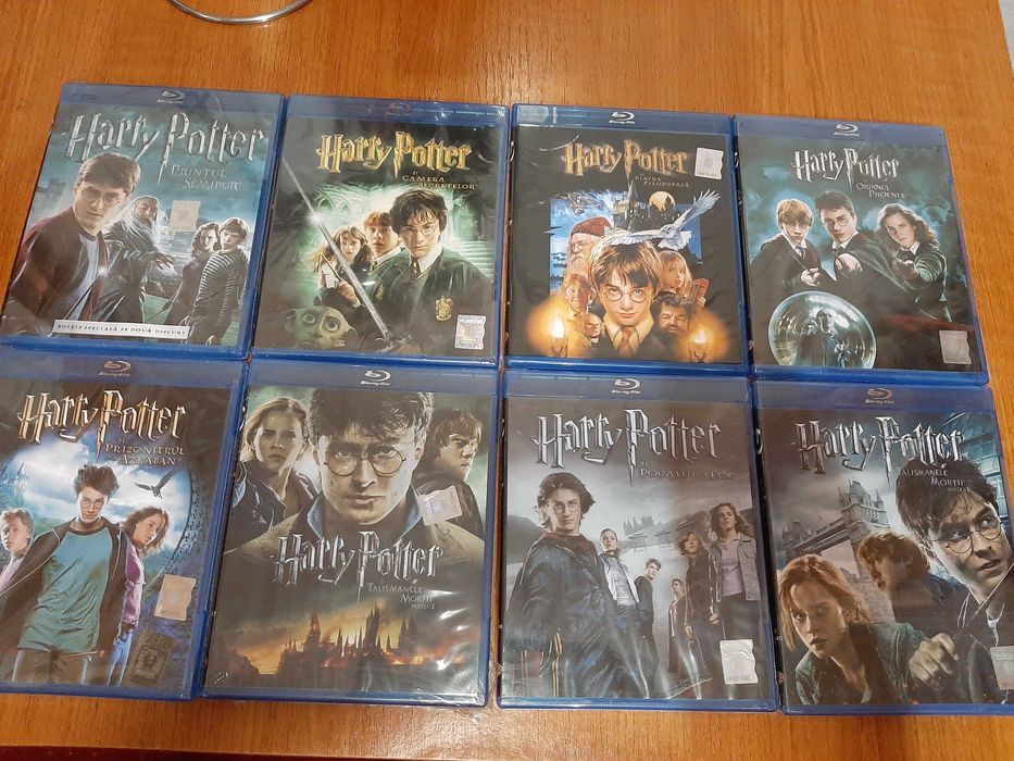Blu-ray Harry Potter 1-8 The Complete Collection subtitrare romana