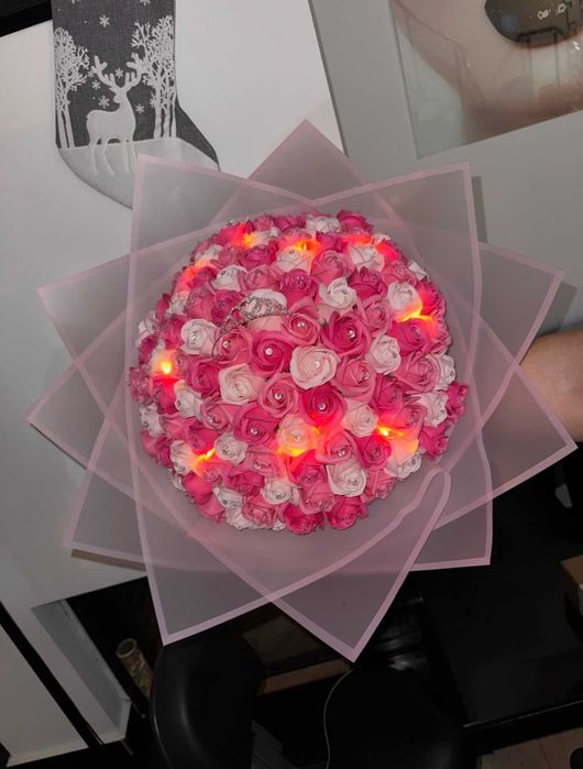 Buchete trandafiri de sapun