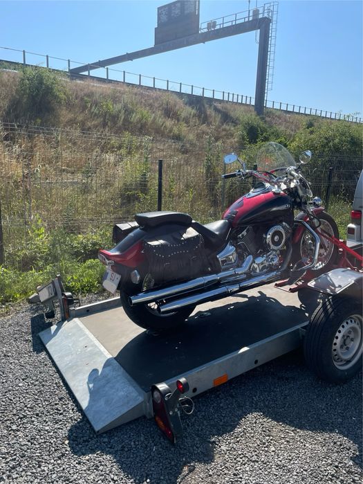 transport motociclete atv cu platforma liftabila