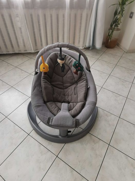 Nuna Leaf Grow Quartz + дъга с играчки