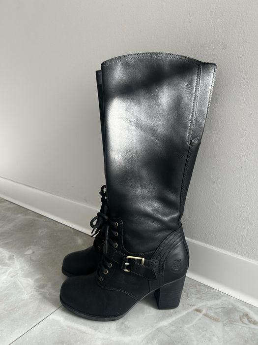 Cizme lungi piele timberland 37