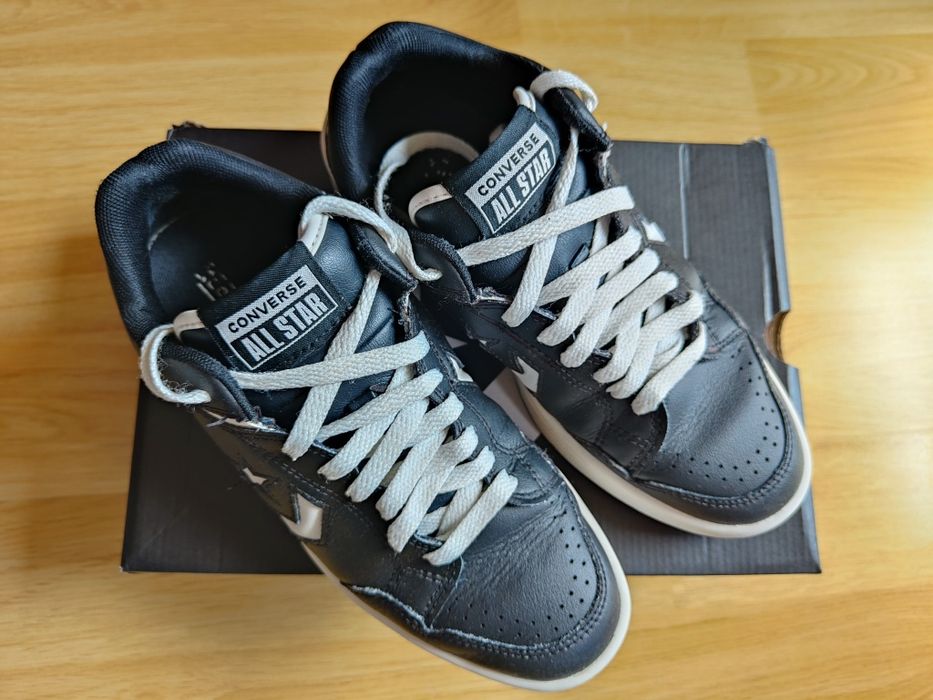 Маратонки converse от естествена кожа