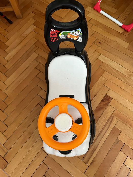 Детска кола модел Panda, Бяла\Черна