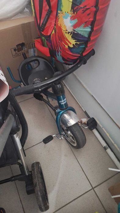 Санка + велосипед трехколесный