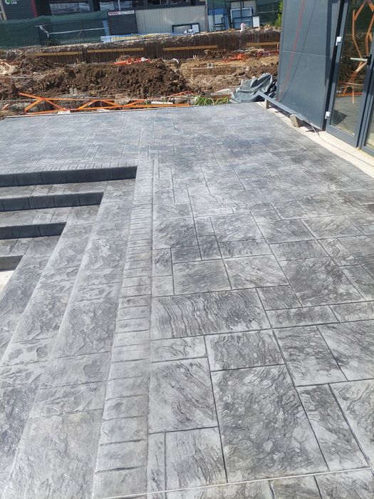 Beton amprentat,beton elicopterizat,beton antiderapant,cofraje etc