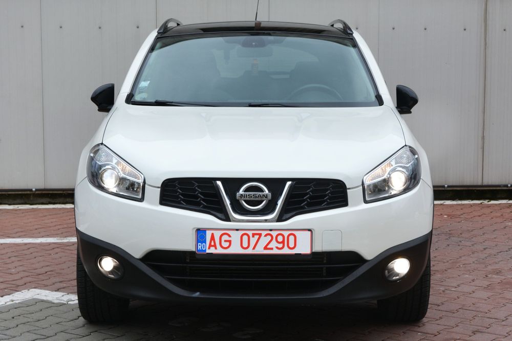 Nissan Qashqai Tekna 2014 1.6Dci 130CP Alb Perlat Xenon Alcantara
