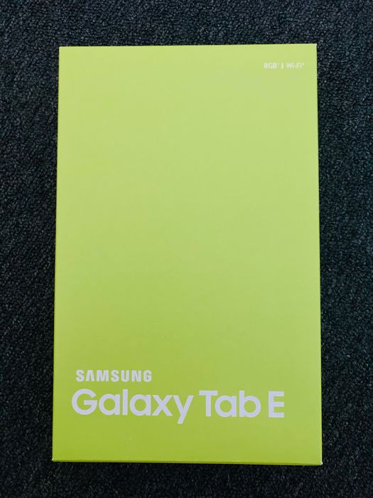 Samsung Galaxy Tab E Metallic Black