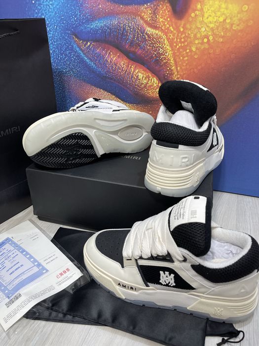 Adidasi Amiri MA-1 piele naturala Full Box colectie noua