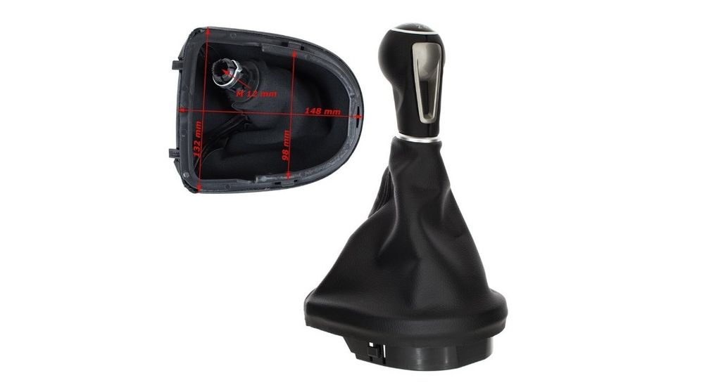 Топка за скоростен лост с маншон, Seat Leon, Toledo, Altea, Кожа