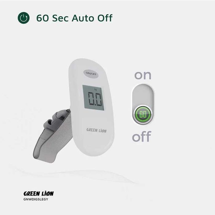 Green Lion Digital Luggage Scale Дорожные ручные весы для багажа