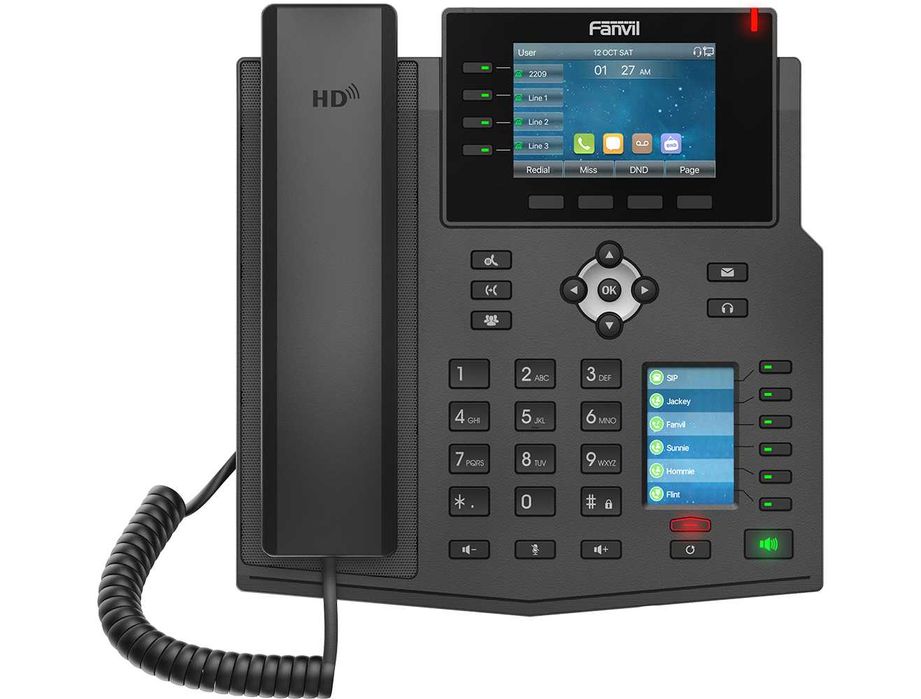 < IP- телефон Fanvil X5U