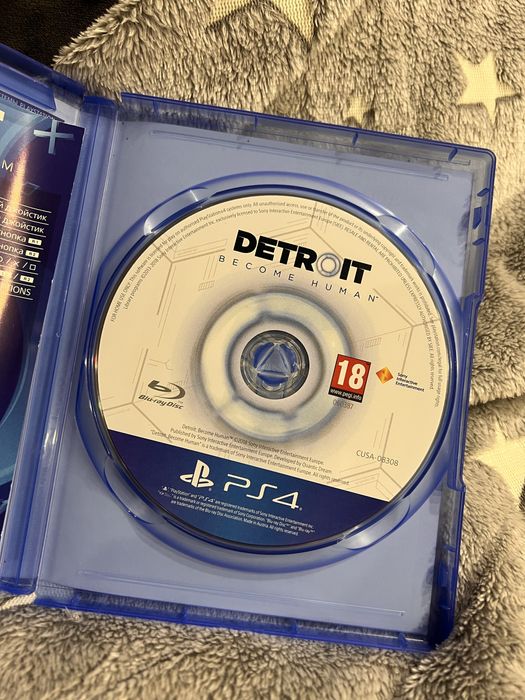 Диск на ps4 пс4 Детройт на playstation 4