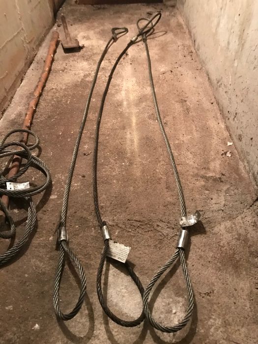 Стоманено въже  сапани шегели